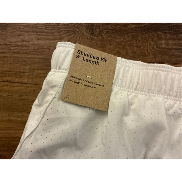 Nike Dri-FIT Fast 3" White Brief-Lined Running Shorts FN3355-121 Men Size Large - Picture 6 of 6